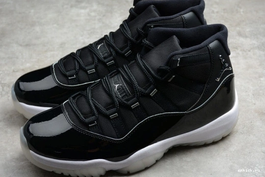 Cheap EP CT8012-011 Silver Jordan Black Eyelets Air CT8012-011 25th Anniversary 11 0425